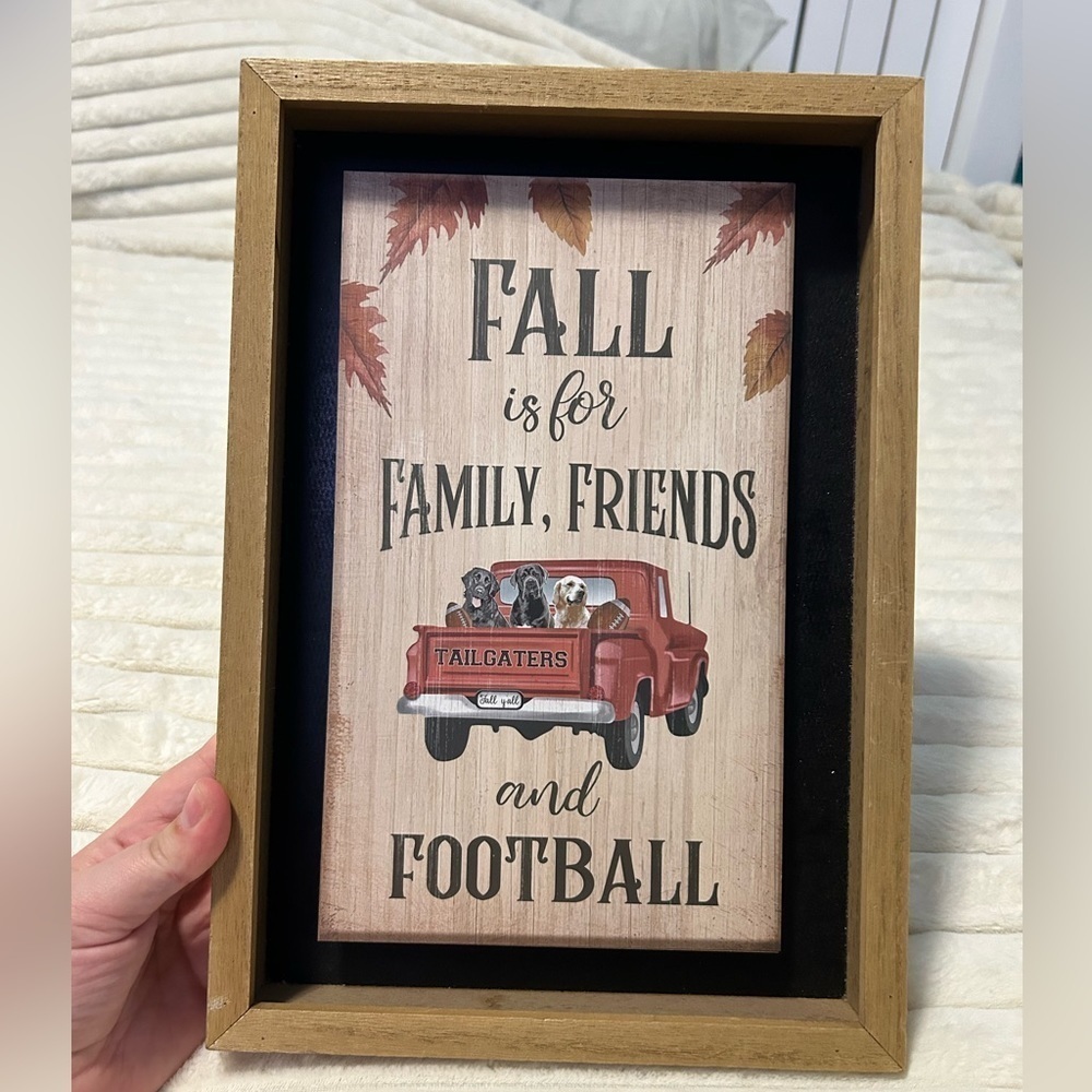 Fall decor sign